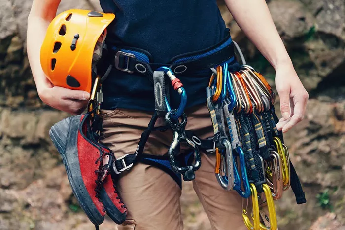 rock climbing harness